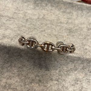 Hermès Chaine d'ancre Enchainee bracelet, medium model